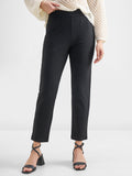 Tokyo Talkies Women Black Solid Slim Fit Regular Trouser - Black - Image 1