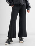 Tokyo Talkies Women Black Solid Wide Leg Regular Trouser - Black - Image 1