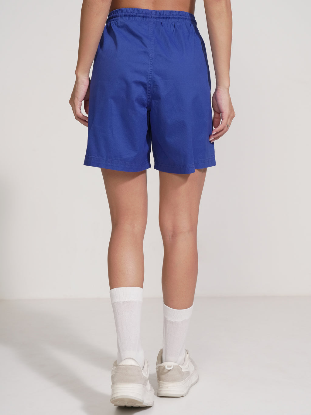 Tokyo Talkies Women Blue Regular Fit Shorts - Blue - Image 3
