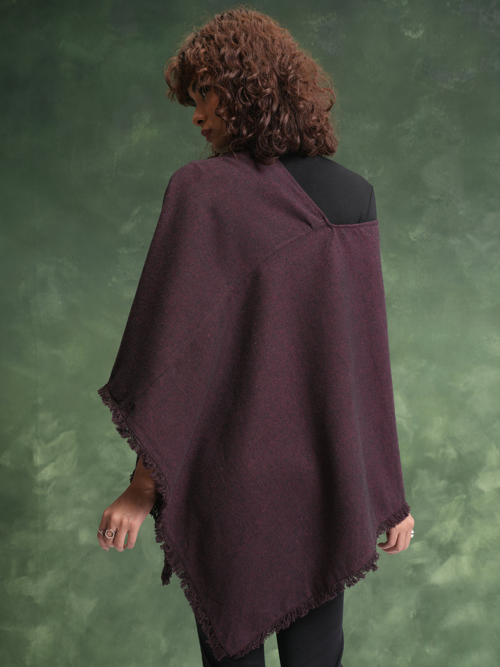 Tokyo Talkies Women Purple Solid Regular Top - Purple - Image 3