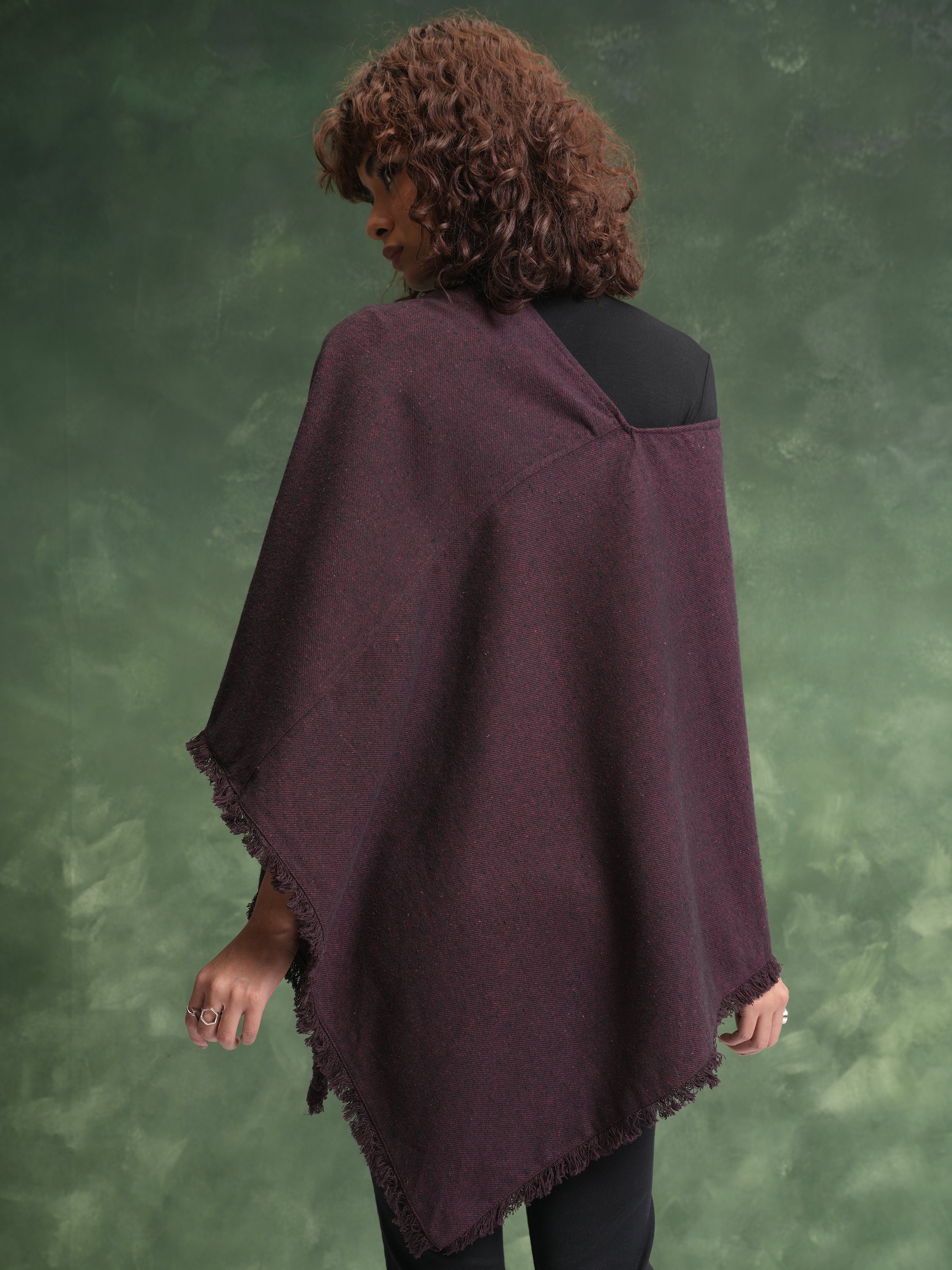 Tokyo Talkies Women Purple Solid Regular Top - Purple - Image 3