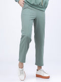 Tokyo Talkies Womens Lily Pad Casual Track Pant - Grey - Image 1