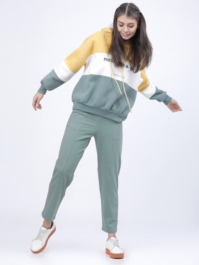 Tokyo Talkies Womens Lily Pad Casual Track Pant - Grey - Image 6