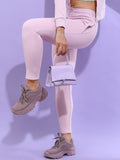 Tokyo Talkies Women Purple Slim Fit Track Pant - Purple - Image 1