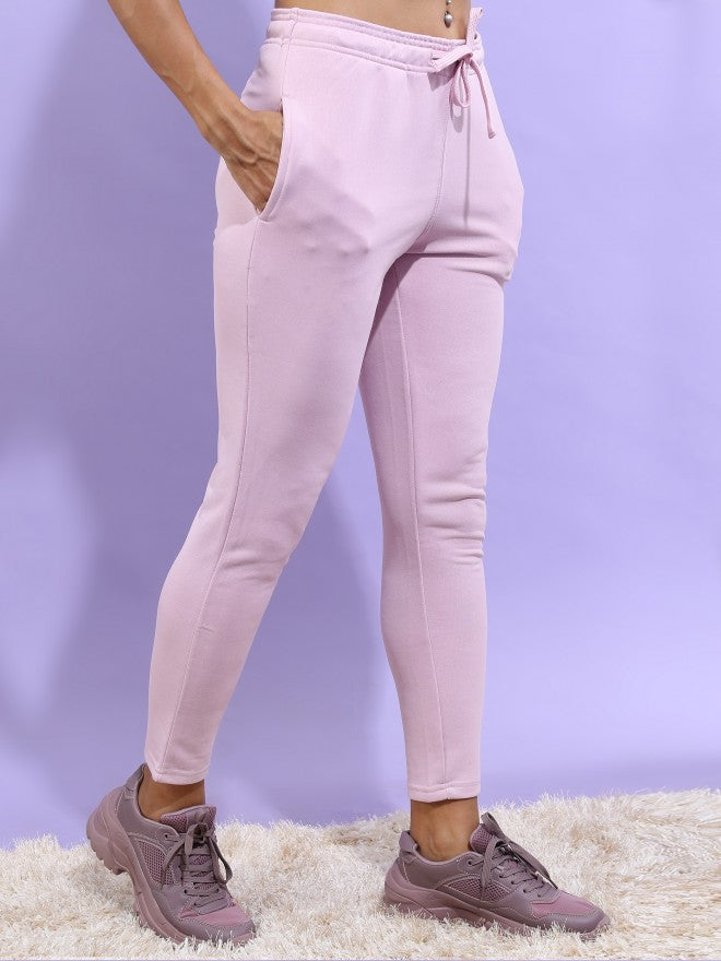 Tokyo Talkies Women Purple Slim Fit Track Pant - Purple - Image 6