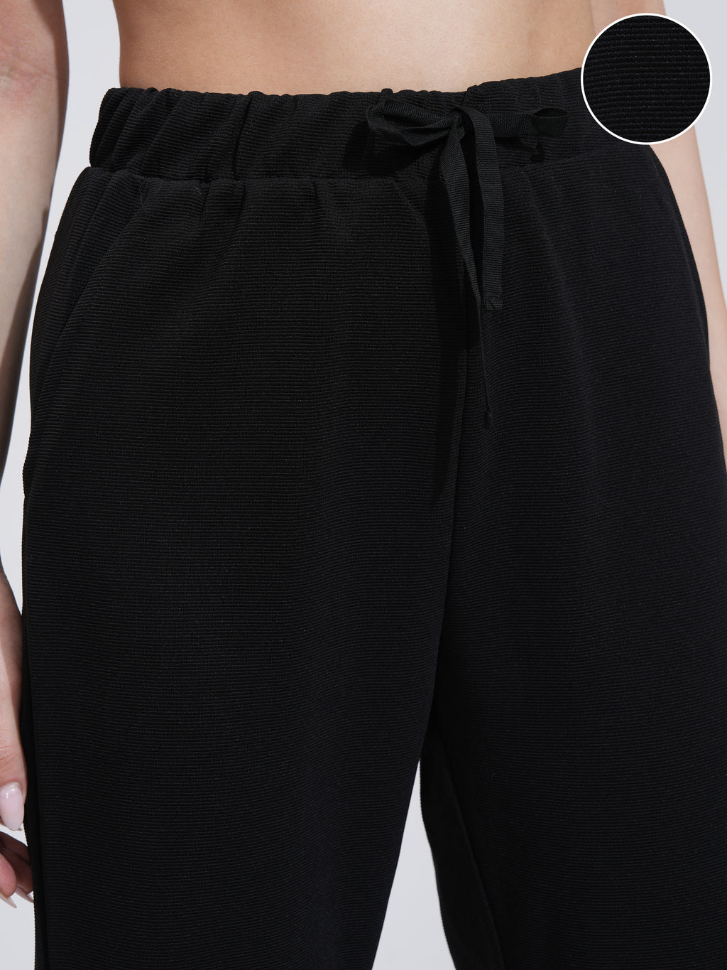 Tokyo Talkies Women Black Slim Fit Track Pant - Black - Image 5