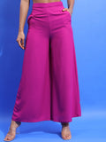 Tokyo Talkies Women Violet Regular Fit Trouser - Violet - Image 1