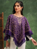 Vishudh Women Purple Embroidered Top - Purple - Image 1