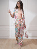 Vishudh Women Beige Blazer With Trouser - Beige - Image 1