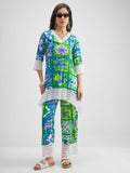 Vishudh Women Multi Top With Trouser Co-Ords - Multi - Image 1