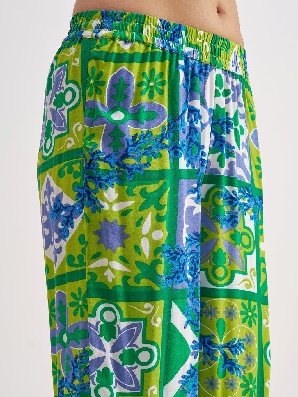 Vishudh Women Multi Top With Trouser Co-Ords - Multi - Image 6