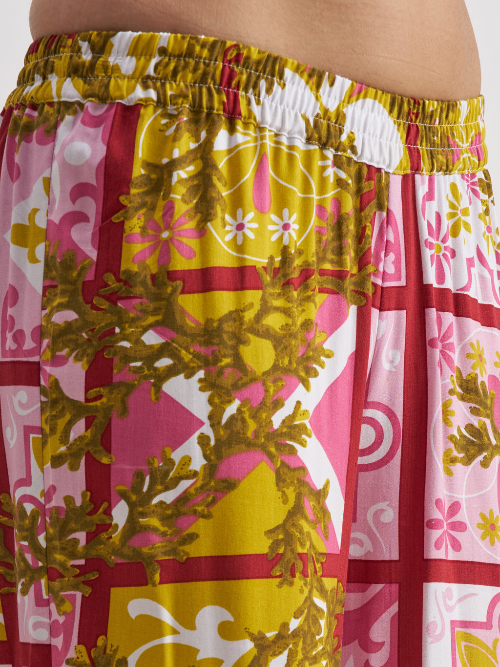 Vishudh Women Multi Top With Trouser Co-Ords - Multi - Image 7