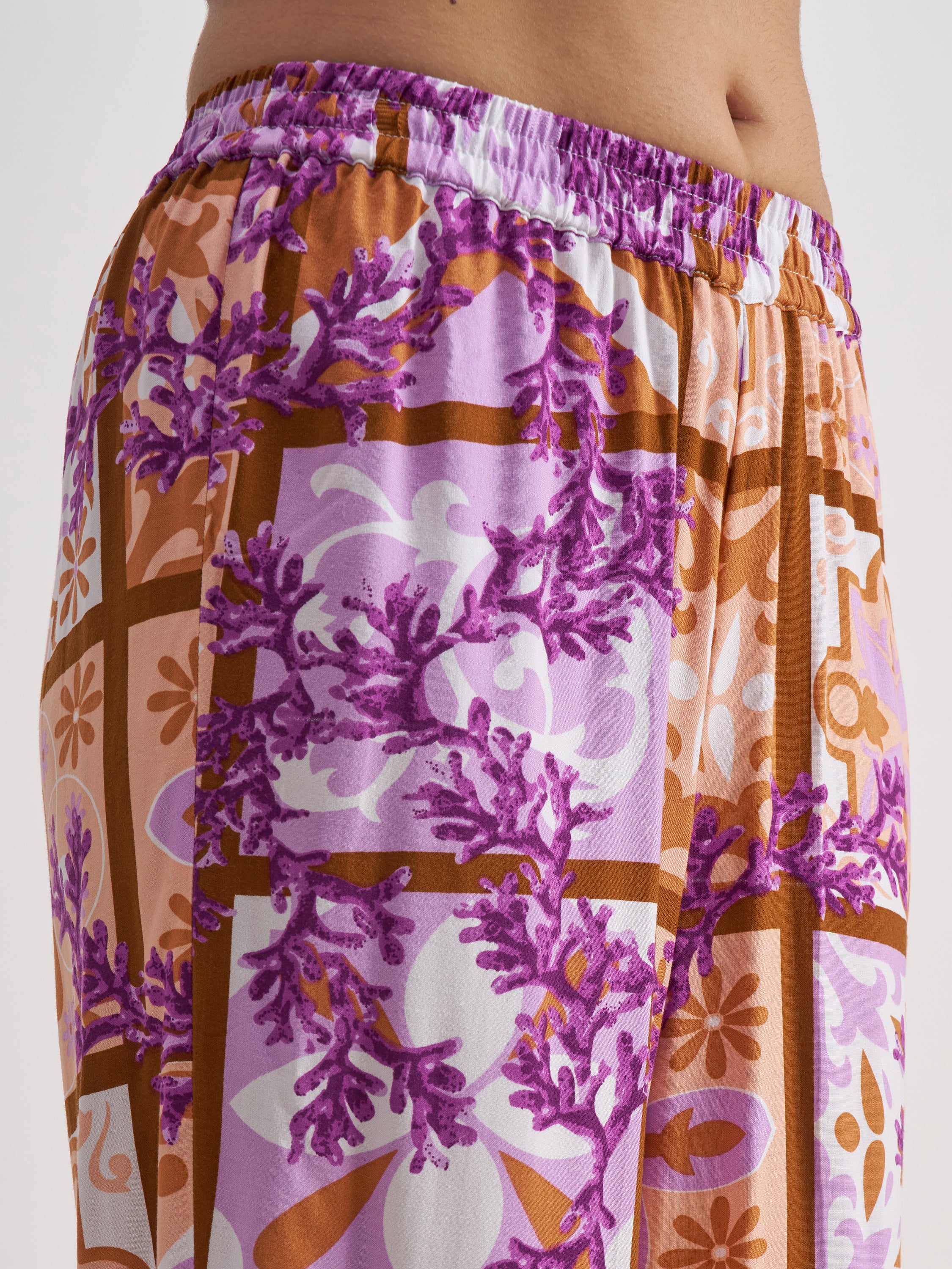 Vishudh Women Multi Top With Trouser Co-Ords - Multi - Image 6
