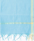 Vishudh Solid Dupatta - Blue - Image 1