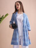 Vishudh Women Blue Top With Palazzos - Blue - Image 1