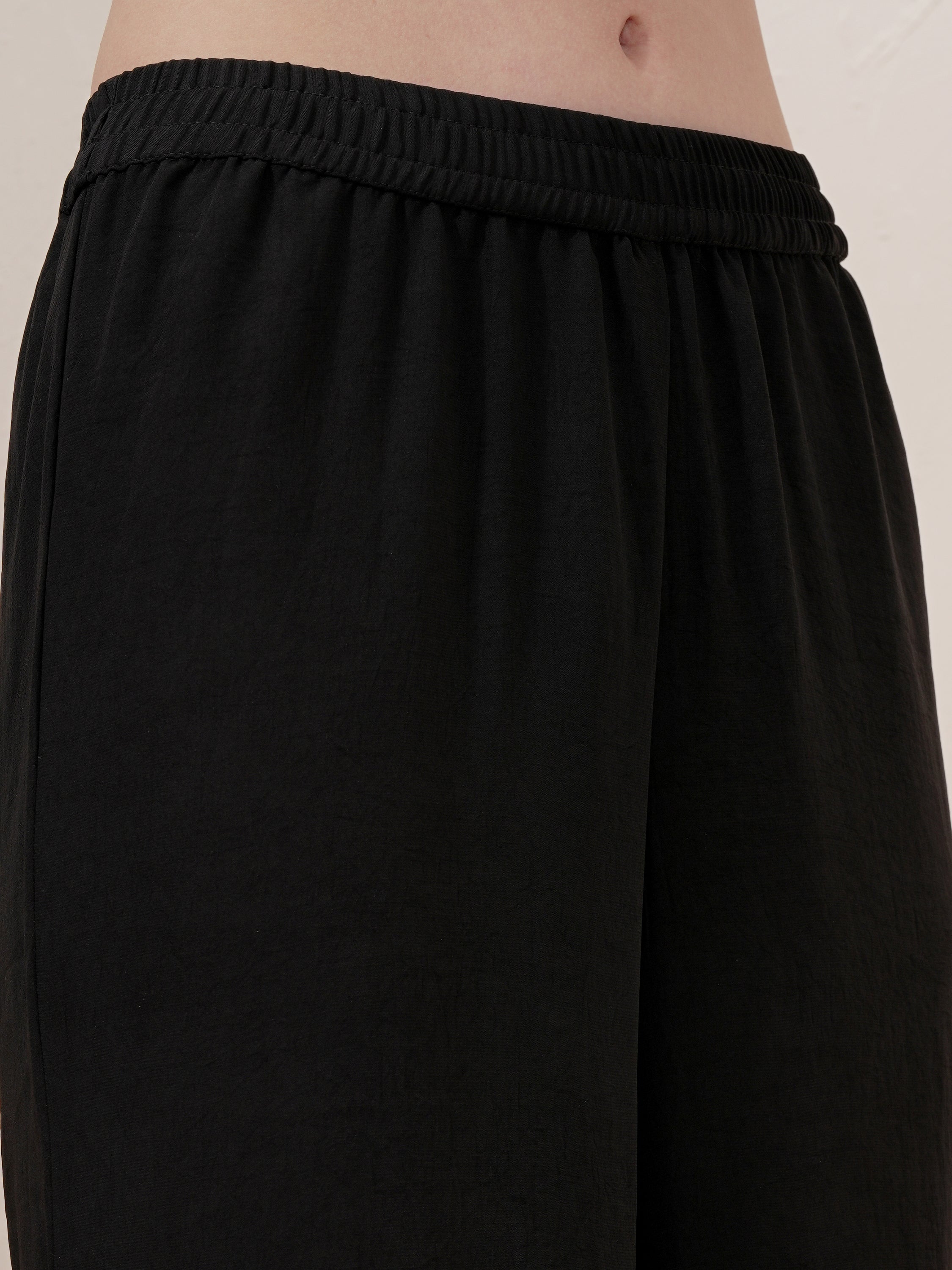 Vishudh Women Black Embroidered Kurta With Trouser And Dupatta - Black - Image 7