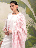 Vishudh Women White Embroidered Kurta With Trouser And Dupatta - White - Image 1