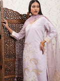 Vishudh Women Purple Embroidered Kurta With Trouser And Dupatta - Purple - Image 1