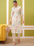 Vishudh Women Multi Printed Straight Kurta - Multi - Image 1