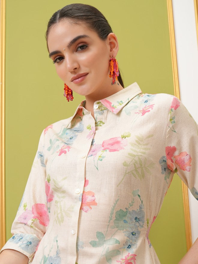 Vishudh Women Multi Printed Straight Kurta - Multi - Image 6
