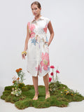 Vara By Vishudh Women Off White Printed ShirtDress - Off White - Image 1
