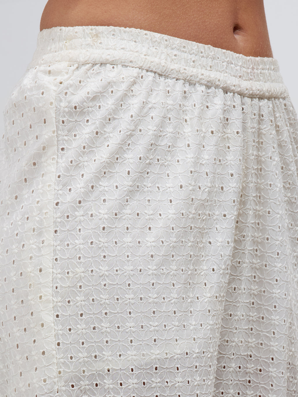Vara By Vishudh Women Off White Shirt With Palazzo Co-Ords - Off White - Image 7